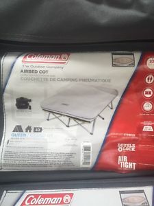 Coleman Queen size Air bed Cot