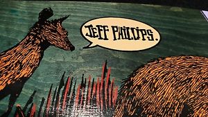 BBC Jeff Phillips Kangaroo vintage skateboard deck Neil blender artwork sims