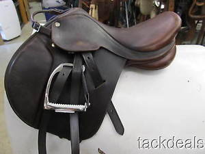 Collegiate Convertible 15" Youth All Purpose Saddle Fully Fitted Lightly Used