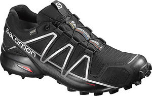 Salomon Speedcross 4 GTX Herren Laufschuh Black/ Black 46