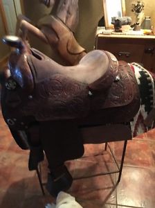 Champion Turf 15.5" Show Saddle Custom Made FQHB