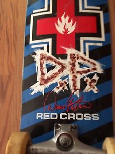 DUANE PETERS PERSONAL RED CROSS COMPLETE SKATEBOARD RIDER