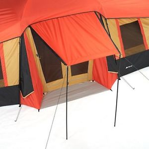 Ozark Trail 10-Person 3-Room Vacation Tent with Built-In Mud Mat