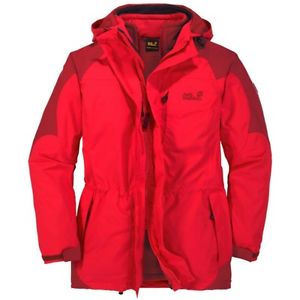 Jack Wolfskin Crystal Mountain Damen 3in1 Doppel Jacke super warm flauschih guck