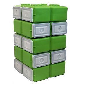 Foodbrick Stackable Storage Container 3.5 gal 10 pk Easy to Use Stackable