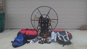 Renegade Paramotor Vittorazi Moster Apco Vista HP Paraglider kiting harness more