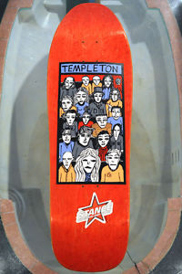 New Deal NOS Ed Templeton "SC" Crowd. Color, Red