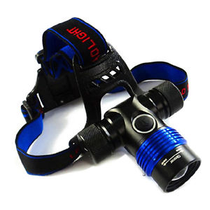 WS 10X Zoomable CREE XML-T6 18650 LED Clamp Bike Bicycle Light Headlamp Headligh