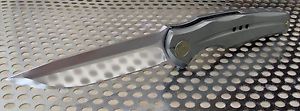 Messer WE Knife 601 Voll Titan Grün Satin S35VN  Super Scharf Kugellager 601B