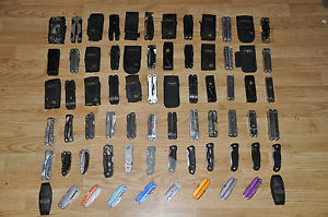 Collection LOT OF 50  LEATHERMAN Multi Tool Sheaths Mut Wave Oht Surge