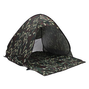 WS 10X Outdoor 2-3 Person Automatic Waterproof Camouflage Camping Hiking Family