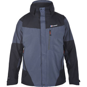 Berghaus Arran 3 In 1 Mens Jacket Coat - Carbon Black All Sizes