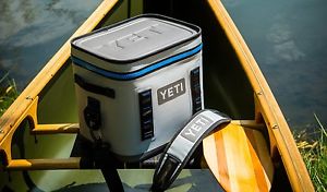 YETI Hopper Flip 12 Leakproof Cooler BRAND NEW Gray & Blue FREE Bottle Opener!