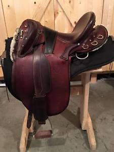 15" Australian Stock Saddle