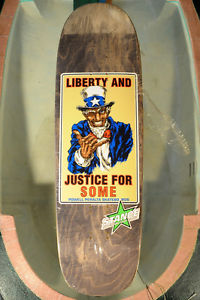 Powell Peralta NOS deck Uncle Sam Liberty And Justice. "SC" Color, Purple