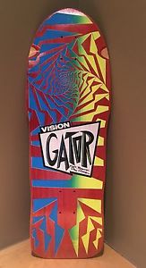 NOS 1986 Vision Gator Pro Model Mark Rogowski Skateboard