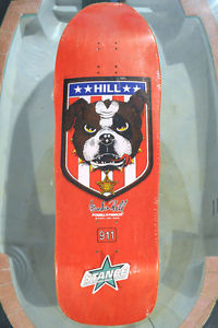 Powell Peralta NOS Frankie Hill "SC" Bull Dog. Color, Red