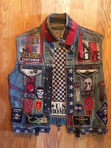 DUANE PETERS PUNK ROCK SKATE DISASTER VEST 1996