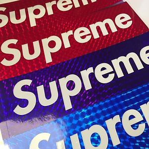 Prism SUPREME Stickers (4 Total) Vinyl Decal YEEZY Boost