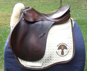 PASSIER PS-BAUM 17.5" ALL PURPOSE ENGLISH SADDLE 0421