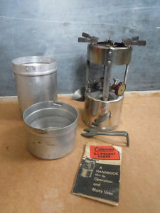 Vintage 1940's G.I Pocket Stove Coleman Burner Model 530