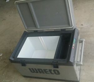 Waeco 80lt fridge/freezer with 240v converter and upgraded wiring