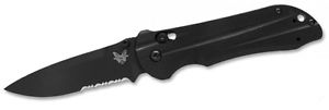 Benchmade 908SBK - STRYKER II, Black, Comboedge