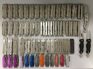 Leatherman multi tool, lot of 61