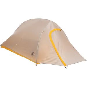 Big Agnes Fly Creek HV UL Tent - 3-Person 3-Season Ash/Yellow One Size