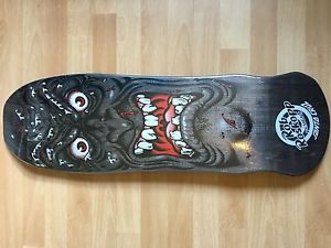 Santa Cruz Rob Roskopp Black Stain Reissue Skateboard Deck