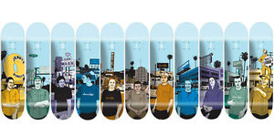 Chocolate Skateboards Evan Hecox 20th Anniversary City Series Full Set