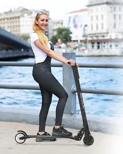 Carbon Fiber Scooter Speed 23 Km/hr with LED flash light wiight only 6.3 Kg