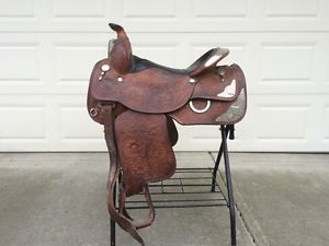 Circle Y Western Pleasure Equitation Show 16 inches Saddle