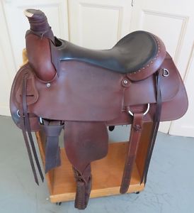 16.5" Colorado Saddlery Western Roping Saddle "ECU"