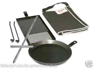 NEW HILLBILLY BUSH KITCHEN KIT 1 OUTDOOR COOKING STAND FRYPAN BBQ GRILL HOTPLATE