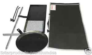 NEW HILLBILLY BUSH KITCHEN KIT 2 OUTDOOR COOKING STAND FRYPAN BBQ GRILL HOTPLATE