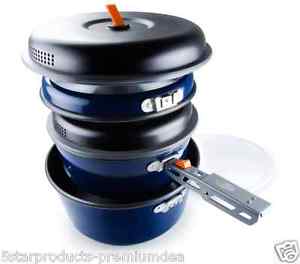 NEW GSI OUTDOORS BUGABOO DESTINATION BASE CAMPER MEDIUM COOKSET OUTDOOR CAMPING