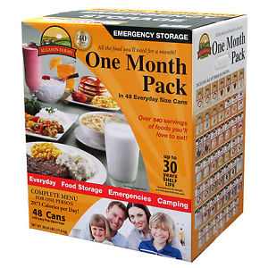 Augason Farms Month-Long Food Storage Pack (21 Products)