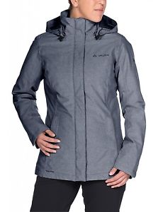 VauDe Damen Wander Freizeit Jacke Limford Jacket II mit Primaloft Füllung grau