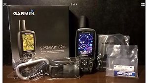 Garmin GPSmap 62st GPS Bundle - GPS+Charger+Batteries - Great Condition!