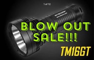 ~~~Nitecore TM16GT Flashlight CREE XP-L HI V3 LED -3600 Lumens ~~~