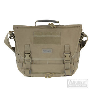 Vanquest SKITCH 12 Messenger Satchel Bag Coyote Tan