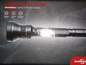 SureFire UBR Invictus Rechargeable LED Black Flashlight 1000 Lumens