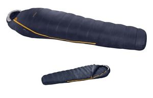 MAMMUT SPHERE UL 180 SACCO A PELO-PIUMINO SCURO INDIGO - 180 x 73 47 CM - NUOVO