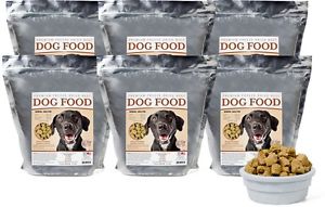 Premium Freeze-dried Beef Dog Food - Food Storage 6 Pack