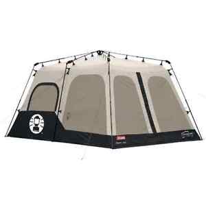 Tent Coleman 2 rooms 8 Person Capacity Base Measures 14 X 10 X 6.5 Feet 2 Doors