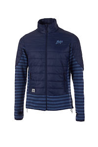 Maloja Fleecejacke Funktionsjacke GuildsM. blau geringelt Primaloft®