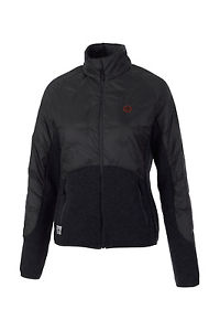 Maloja Fleecejacke Funktionsjacke WallomaM. grau Primaloft® Strick Zip