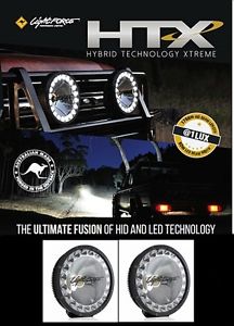 Lightforce DL230 HTX230 70W HID 80W LED Hybrid Pair Driving Light