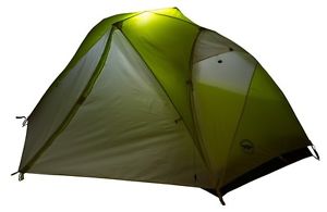 Big Agnes Tumble mtnGLO 1 Person Tent! Quality Backpacking Tent w/ LED Lights!